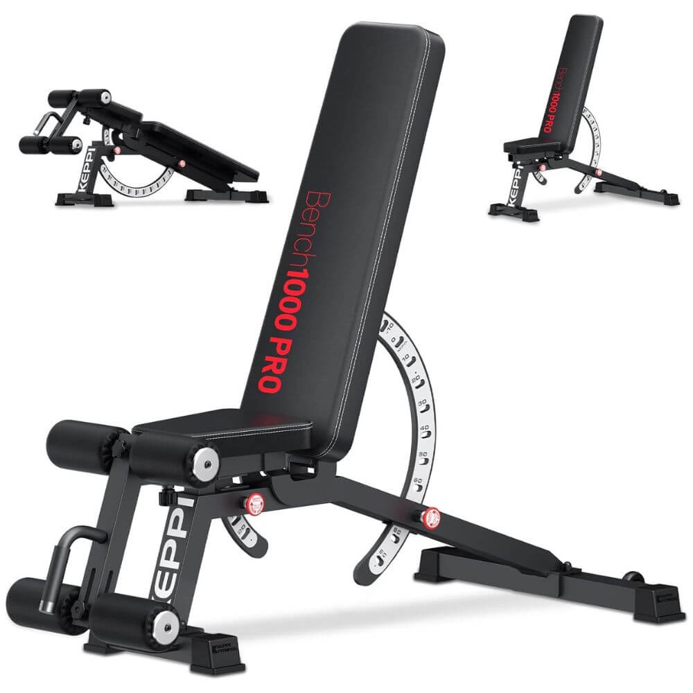 essential equipment for home gym - Adjustable Weight Bench