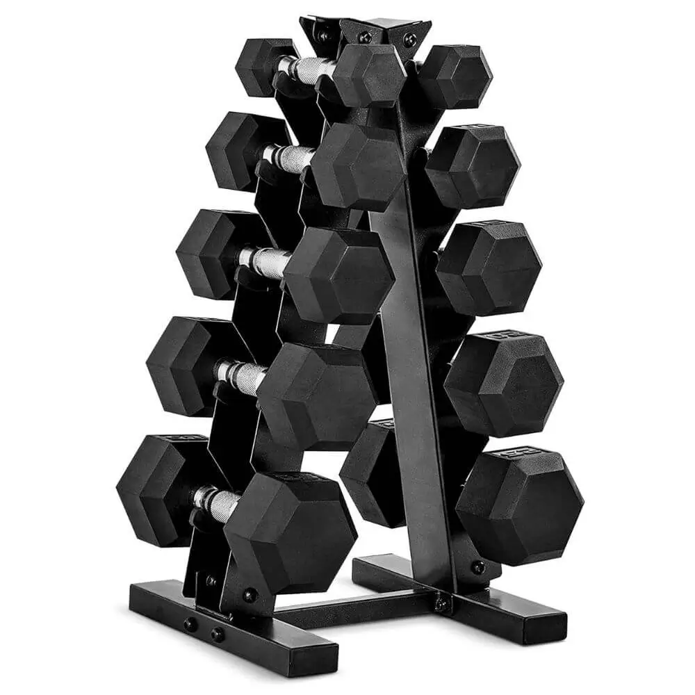 Best Dumbbells for Home Gym - CAP Barbell Dumbbell Set with Rack