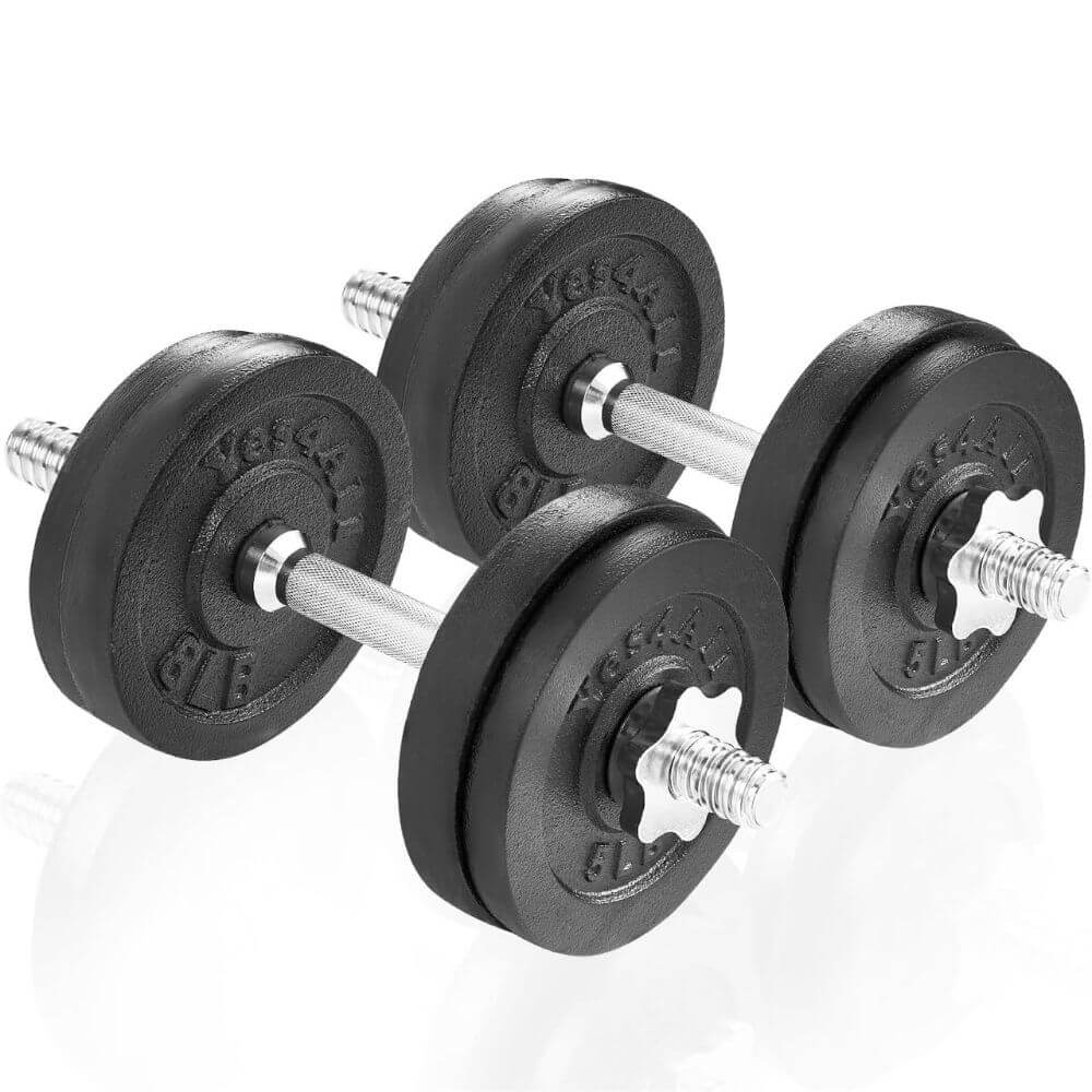 essential equipment for home gym - Adjustable Dumbbells