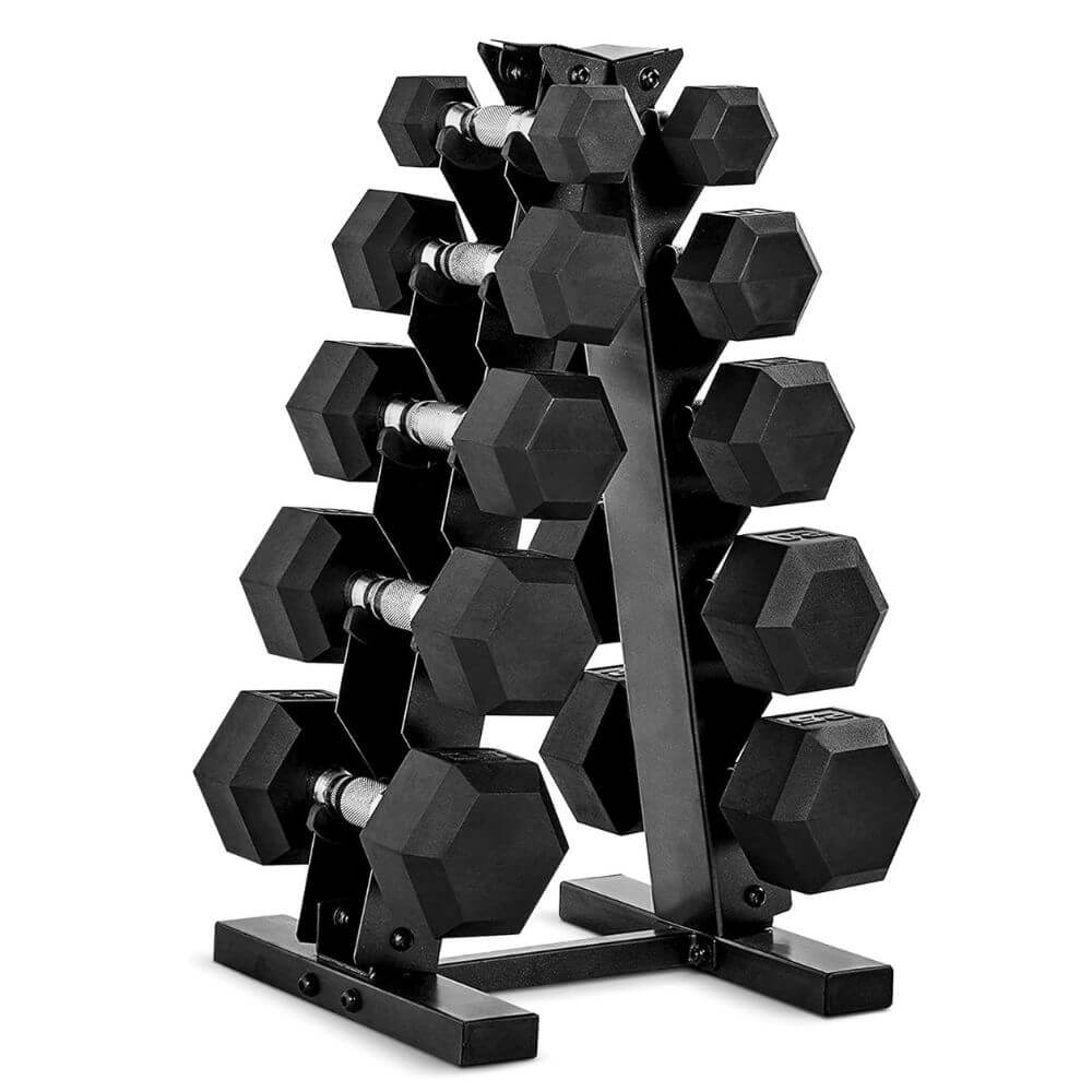 essential equipment for home gym - Fixed-Weight Dumbbells