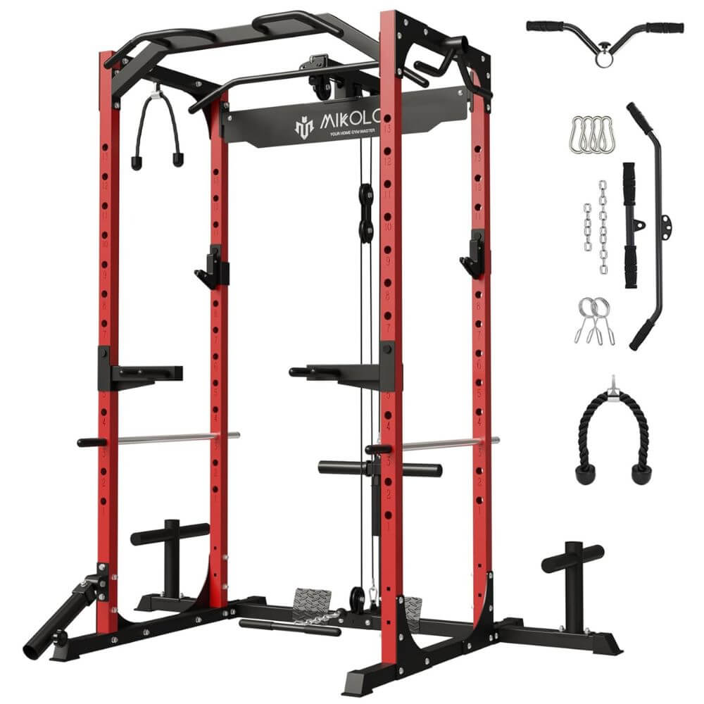 bset power racks for home gym - Mikolo F4 Power Rack