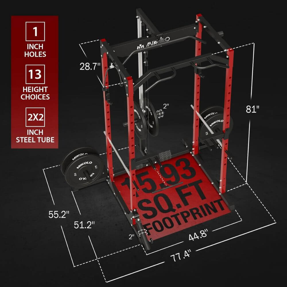 Mikolo F4 Power Rack