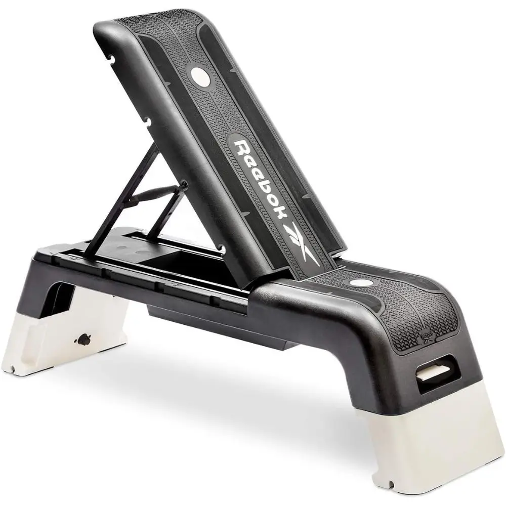 Best Workout Benches for Home Gym - Reebok Fitness Multipurpose Adjustable Aerobic and Strength Training Workout Deck