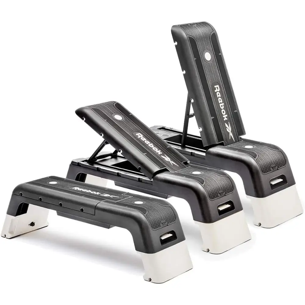 Reebok Fitness Multipurpose Adjustable Aerobic and Strength Training Workout Deck