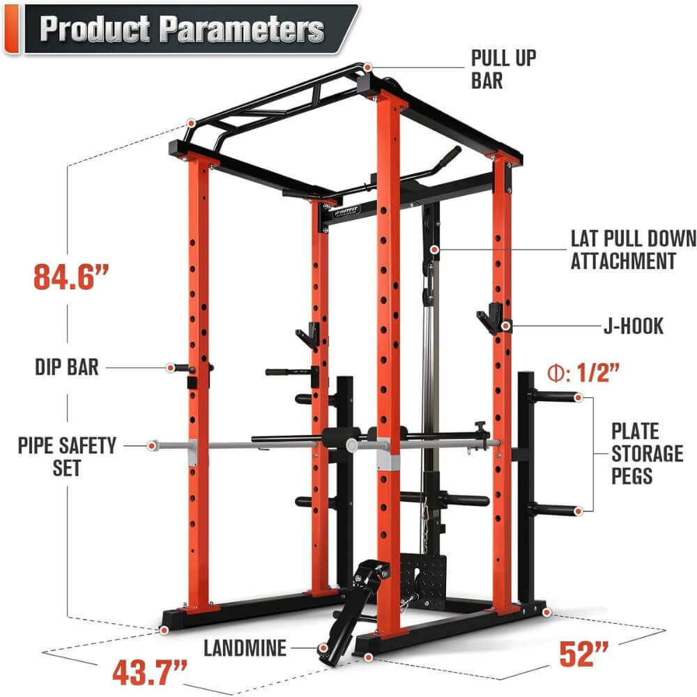 RitFit PPC02 Power Rack