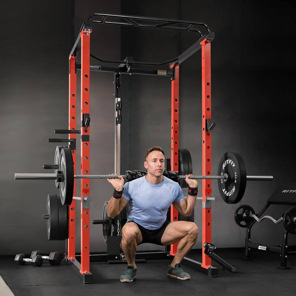 bset power racks for home gym - RitFit PPC02 Power Rack